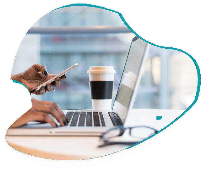 Two Girls working together