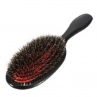 Boar Bristle & Nylon Hair Brush Oval Anti-static Paddle Comb Scalp Massage Hair Care Tool