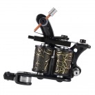 Tattoo Machine Professional Tattoo Motor Tattooing Shader & Liner Machine Gun Body Tattoo Machine Black