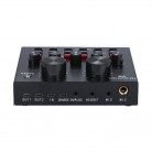 V8 Multifunctional Live Sound Card Intelligent Volume Adjustable Audio Mixer Sound Card