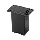 9V Battery Case Holder Box Compartment for Acoustic Guitar Bass Pickup Black