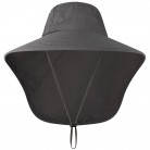 Fishing Cap Wide Brim Unisex Sun Hat with Neck Flap for Travel Camping Hiking Boating