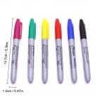 6PCS Skin Marker Pen Tattoo Piercing Pen Supply Tool Body Art