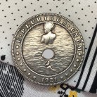 Beauty Swimming Medal Coin Handicraft