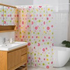 Waterproof And Anti-mould Curtain For Bathroom Partitions Without Holes