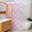 Waterproof And Anti-mould Curtain For Bathroom Partitions Without Holes