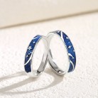 Couple Fashion Sterling Silver Ring