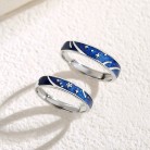 Couple Fashion Sterling Silver Ring