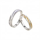 Sun And Moon Shine Couple Ring A Pair Of Sterling Silver