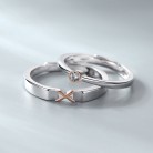 Couple Fashion Sterling Silver Ring