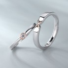 Couple Fashion Sterling Silver Ring