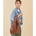 PU Leather Shopping Portable Shoulder Bag