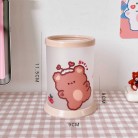 Transparent Circular Folding Pen Holder Cute Ins Creative Diy