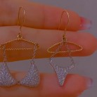 Women's Fashion Bikini Shaped Dangle Earrings