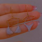 Women's Fashion Bikini Shaped Dangle Earrings