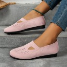 Women Flats Shoes Breathable Mesh Shoes Summer Light Loafers