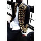 Gold Rope Slim Jacket Court Gentleman Suit