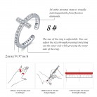 Cross Zirconia Ring