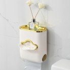 Light Luxury Garbage Bag Box Perforation-free Bathroom Shelving