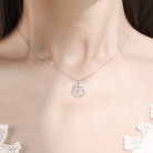 Moonstone Necklace Sterling Silver Butterfly Jewelry for Women