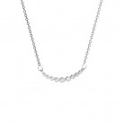 Cool Breeze Smile Sweet Collarbone Titanium Steel Necklace