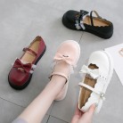 Women's Fashion Simple Bow Round Toe Shoes