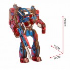 Robot Simulation Three-dimensional Children's Puzzle Wooden Puzzle Toy