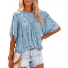 Women's Fashion Lace Cut-out Top