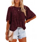 Women's Fashion Lace Cut-out Top