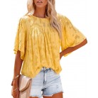 Women's Fashion Lace Cut-out Top