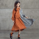 Fashion Dress Two Piece Parent Child Trend