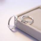 Long Distance Love Ring Engraving Commemoration