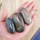 Natural Purple Labradorite Handle Crystal Fish Tank Aquascape