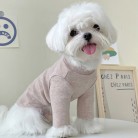 Pet High-neck Slim Bottom Shirt