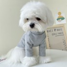 Pet High-neck Slim Bottom Shirt