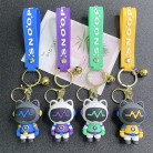 Cartoon Cute Robot Cat Key Chain