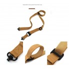 Outdoor Camping Tactical Harness QD Button Nylon Double Point