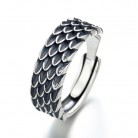 Dragon Scale Vintage Men's Ring