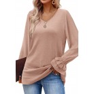 Long Sleeve Solid Color T Shirt Top