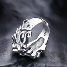 Aggressive Lion Head Vintage Fashion Ring