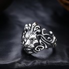 Aggressive Lion Head Vintage Fashion Ring