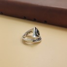 Men's And Women's Fashion Sunray Silver Ring