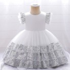 Children's Sequin Dress Performance Mesh