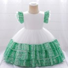 Children's Sequin Dress Performance Mesh