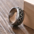 Stainless Personalized Cast Ring Steel Color