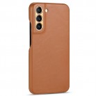 Business Lambskin Solid Color Mobile Phone Case Anti-scratch