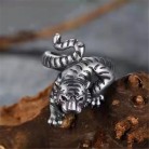 Men's And Women's Fashionable And Simple Year Of The Tiger Rings