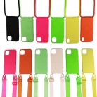 Liquid Silicone Integrated Lanyard Mobile Phone Case