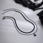 Simple Metal Snake Bone Chain Necklace