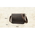 Retro Casual Men's Leather Shoulder Bag